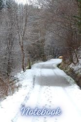 Snowy Track Notebook Journal
