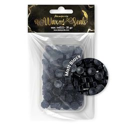Stamperia Wax Refill Scrapbooking, Albums, Card Making, Bullet Journalling More, Easy to Melt Personalised Stamping, Perfect for Crafts and Gifting (Matt Black) (20g), 7,5 x 5 x 2 cm