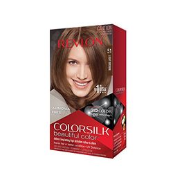 Revlon Colorsilk Permanent Hair Dye Light Brown (51) - PACK OF 3