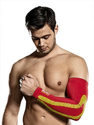 Derbystar Unisex Adult Compression arm support -5661002333 Compression Arm Support - red, M