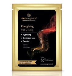 Energising Vita-C Sheet Mask - Evens Skin Tone | Award-Winning Neo Elegance Uk