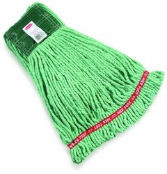 Rubbermaid FGA25206GR00 - Mocio per piedi senza restringimento, medio, verde