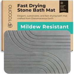 Tosoro Flow Tapis de Bain en Pierre Graphite