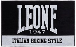 LEONE 1947, Serviette de Sport, Adulte Unisexe, Noir, Taglia Unica, AC916