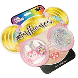 Nice Group Influencer 92010 nagellacks- och nagelkit för barn, flerfärgad, en storlek