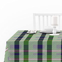 Doge Milano Nappe avec impression numérique, 100% Made in Italy Nappe antidérapante pour salle à manger, lavable et antitache, Modèle Natale - Rovetta, cm 240x140