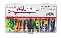 Berkley Pulse Shad Mix Box 6cm 48pcs, Soft bait fishing Lures