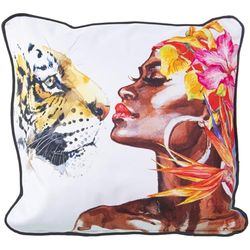 Alexandra House Living Cojín Venecia Multicolor Textil 45 x 45 cm - EAN: 8427701201956