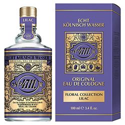 Eau de Cologne Originale 4711® I Collection florale – LILAS - Eau de Cologne - Réinterprétation florale de l'icône - Printanière - Douce - Délicate I Vaporisateur 100 ml