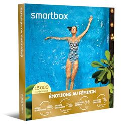 SMARTBOX - Coffret Cadeau Noël Femme - Cadeau original à choisir parmi 15 000 activités : Modelage du corps, dégustation de vin, balade à cheval