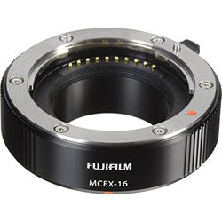 Fujifilm MCEX-16 Tubo de extensão de macro para lentes (16 mm), preto
