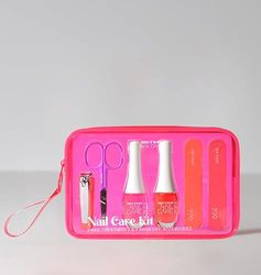 Beter Nail Care Set, 4-Piece Set (Strengthener, Illuminator, Serum, 2 Files, Scissors) + Bag, Perfect for Gifting, Manicure Kit