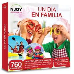 NJOY Experiences - Geschenkdoos, één dag in de familie, meer dan 760 familie-ervaringen om uit te kiezen