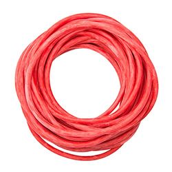 Cando W54620 Tubo Elastico 7,6 M, Rosso/Morbido