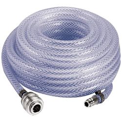 Einhell Original Manguera tela 15 m (accesorios para compresores, 15 m, diámetro interior 6 mm, rosca interior R 1/4'', presión trabajo máx. 15 bar, adecuada para todos los compresores habituales)