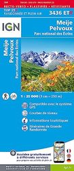 3436ETR Meije pelvoux pn des ecrins resistante /recto-verso