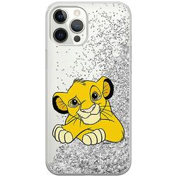 ERT GROUP Coque de téléphone Portable pour Apple Iphone 12 Pro Max Original et sous Licence Officielle Disney Motif Simba & Friends 009, avec Effet de débordement de Paillettes