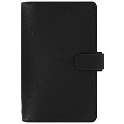 Filofax Compact Saffiano Organiser, 2019 - Black