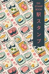 Eki Stamp Book 駅 ス タ ン プ: for collecting Japan Rail Train Station Stamps: Passport-Sized
