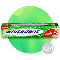 Set 24 WHITEDENT Dentifricio Naturale 75 Ml Igiene E Cura Dei Denti