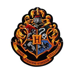 ABYSTYLE - Harry Potter - Placa Metálica - Hogwarts (28x32 cm)