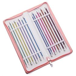 KnitPro Single-Pointed Knitting Needle Set - Zing (30cm) - 2.50-6.00mm