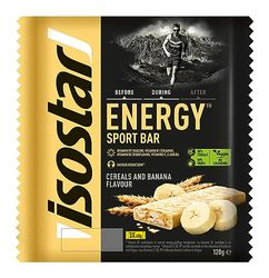 Isostar - Barres Energy Sport Bar Banane - Barres énergétiques - Source De Glucides - Apport En Energie - 3x40 G - 187828