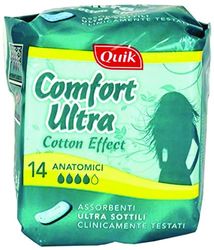 Quik Absorbente Ultra Anatómico, 14 unidades