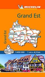 Carte routière et touristique Grand-Est