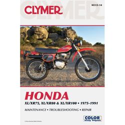 Clymer Honda XL/XR75, XL/XR80 & XL/XR100 1975-1991