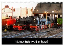 Kleine Bahnwelt in Spur 1 (Wandkalender 2024 DIN A3 quer), CALVENDO Monatskalender: Liebevoll gestaltete Miniaturwelt in Spur 1