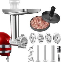 KitchenAid Artisan, 3-in-1 pastamachine, inclusief pastamachine, spaghettisnijder, fettuccinisnijder (artisan niet inbegrepen, alleen accessoires), zuiver wit