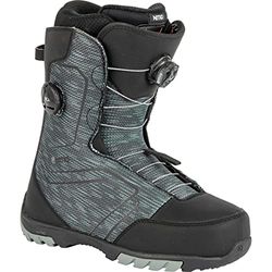 Nitro Snowboards Sentinel Boa Botas de Snowboard, Hombres, Black, MP 32,0 // EU 48 // US 14