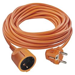 EMOS P01220R H05VV-F3G, Extensão de corrente para interior, Schuko, IP20, 1,5 mm², proteção infantil, 20 m