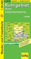 Ruhr West Carte de randonnée et de loisirs : 1:50 000 (carte géographique)