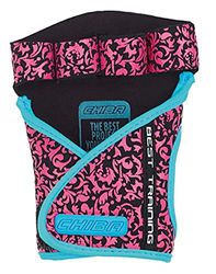 Chiba 40936 Lady Motivation Gloves, Mujer, Black/Pink/Turquoise, M