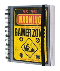 Agenda 2022 2023 Gameration Black - Agenda escolar 2022 2023 dia por página desde agosto de 2022 a junio de 2023 Agenda 2022 2023 dia por pagina - Vuelta al cole material escolar