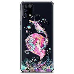 ERT GROUP mobiltelefonfodral för Samsung A31 originalt och officiellt licensierat Babaco mönster Ocean 002 optimalt anpassad till formen på mobiltelefonen, gedeeltelijk transparant