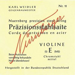 Cuerdas Violín Nuremberg Artist Rope Core Sol 3/4 14