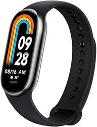 Mi Smart Band 8 - Bracelet d'activité, écran AMOLED, Surveillance de la fréquence Cardiaque, 190 mAh, Plus de 150 Modes Sportifs, jusqu'à 16 Jours d'autonomie, Noir
