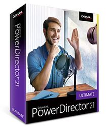 CyberLink PowerDirector 21 Ultimate | Professionelle Videobearbeitung | Lebenslange Lizenz | BOX | Windows (64-Bit)