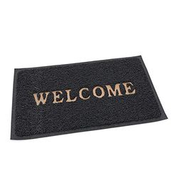 Was 9986 120 - Felpudo (PVC, 120 x 80 cm), diseño con Texto Welcome