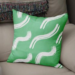 BonaMaison Fundas para Cojínes, Verde petróleo y Blanco Funda de Almohada Elegante y Suave para Decorativa Moderna Decoración del Hogar Habitación, 50x50 Cm - Diseñado y Fabricado en Turquía