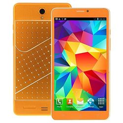 LISUHONG LSHG AYS Fagot K3000 PC de la Tableta de 8 GB, 7 Pulgadas Android 4.4, Dual SIM, WCDMA, GPS (Negro) (Color : Orange)