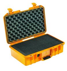 Peli 1485 Air com espuma mala amarela