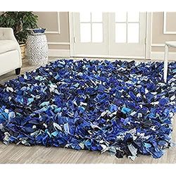 Safavieh Penelope Tapis Polyester Bleu/Multicolore 182 X 182 cm