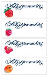 AVERY Zweckform 59546 jam-etiketten zelfgemaakt (verwijderbaar) 12 stickers