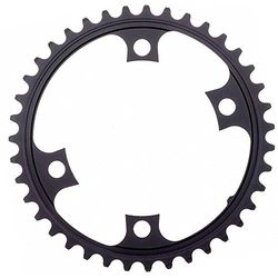 SHIMANO 34D 5800 105 (50/34) Prato, unissexo-adulto, preto, tamanho único