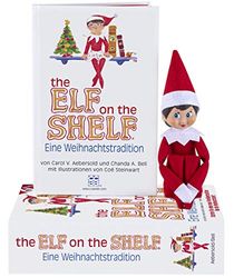 Exemplife EOTGIRLGER,The Elf on the Shelf Eine Weihnachtstradition Deutsche Girl Christmas Tradition Mädchen Elf,Rood