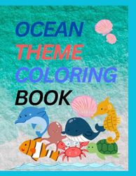 Oceane Theme Coloring Book
